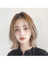 ブレス(BRACE) 「絶妙なバランスが魅力!ミディアムヘアで大人の女性らしさを」
