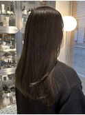 20代30代40代ブリーチなしオリーブグレージュ大人ロング