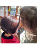 艶髪doubles mix treatment × カラー