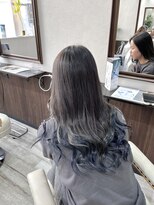 ベルヘアーデザイン 堺東(Belle hair Design)&nbsp;グラデーション/ブルーブラック/堺東