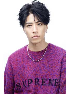 リップス 表参道店(LIPPS) サイドパート毛流れヘア