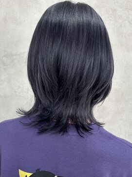 ルノン フィージュ(LUNON fieju) イメチェンヘアスタイルホワイトブロンド外ハネボブ美髪のススメ