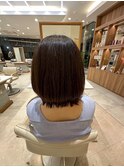 美髪/イメチェン/ワイドバング/外ハネボブ/津田沼