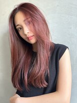 ロゼ 新大宮(ROSE)&nbsp;【ROSE】ブリーチなしカラー＿ピンクカラー＿ラベンダーピンク