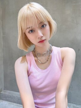 エイミー(Aimee) Aimee 町田　小顔ボブ×ブランドカラー