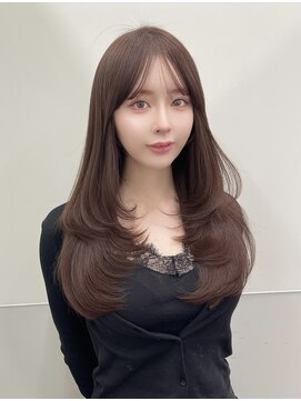 パルス ヨコハマ(PULSE yokohama) レイヤーカット/ピンクベージュ