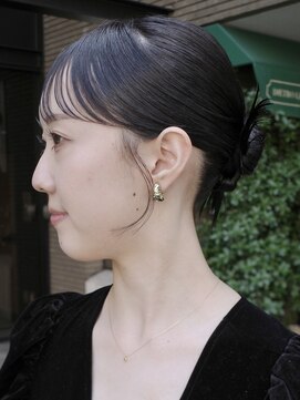アビー(ABBEY) お呼ばれヘアカチモリ結婚式二次会タイトアレンジヘアセット