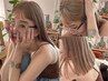 【ケアブリーチmenu☆】カット+ケアブリーチダブルカラー+トリートメント