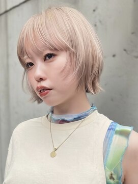キャロルガーデンズ ボコカ 表参道(Carroll Gardens bococa) まろみベージュ ソフトレイヤーボブ【azu指名】