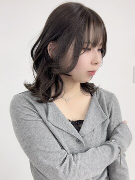 リシャルム 新保店(Re charme) ［Re Charme/近藤恭輔］くすみ透明感暗髪グレージュ