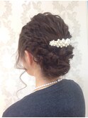 ウェーブヘアアレンジ♪