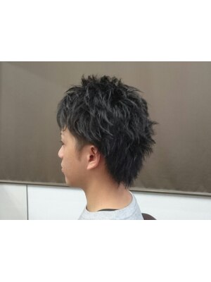 【新規/カット+シェービング+眉カット+ヘッドスパ￥3900】トレンドも定番のスタイルもDOUBLE HAIRにお任せ☆