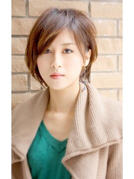 ヘアーサロンブランコ(hair salon blanco) ショートボブ×ベージュ【パーソナル診断美容室ブランコ】