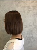 柔らかストレートボブ