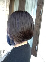 イロヘア アンジョウ(ilo.hair anjo)&nbsp;大人気！前下がりボブ