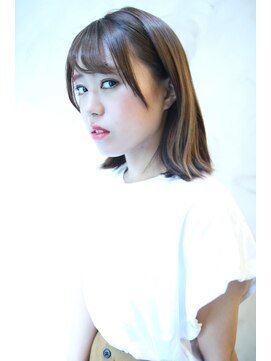 ブーケ(BOUQUET) 耳かけ切りっぱなし外ハネボブ BOUQUET 外苑前