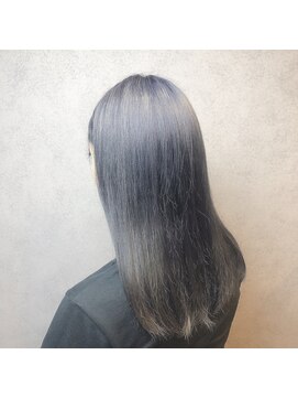 ヘアサロンエムフィス 池袋東口(HAIR SALON M Fe's) 外ハネボブ/アッシュブラウン/ネオウルフ/デザインカラー