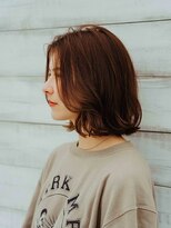 カラーサロンビスカリア 相模原エリア 淵野辺駅店(Color salon Biscaria)&nbsp;ボブ☆切りっぱなし☆センターパート[淵野辺/淵野辺駅][学割U24]