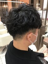 プログレス 国分寺店(PROGRESS) 前下がりVマッシュ×ツイストスパイラル 国分寺メンズカット