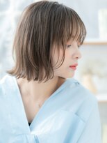 モッズヘア 越谷(mod's hair)&nbsp;■透け感バング小顔外ハネくびれミディ111-2★越谷20代30代40代