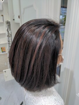 マオヘアー(MAO hair) 【MAOhair】 ふんわり内巻きボブ