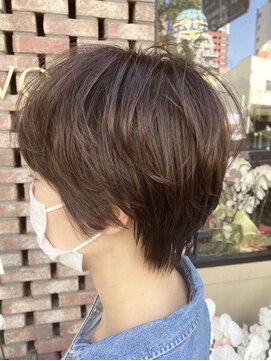 フェイバー 警固店(FAVOR) 秋冬マッシュショート/パーソナルカラー診断/オージュア