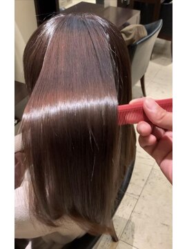 ラルジュ(large) 【large】髪質改善//ピンクブラウン/うる艶髪/グレージュカラー