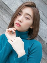 ルティア(Lutia) 縮毛矯正で艶ボブスタイル