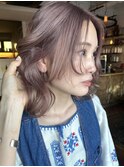 【saya】mauve pink