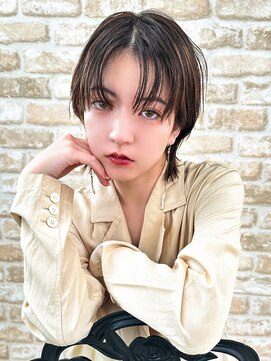 ドーチェ 池田店(DOCHE) ウルフカット×センターパート