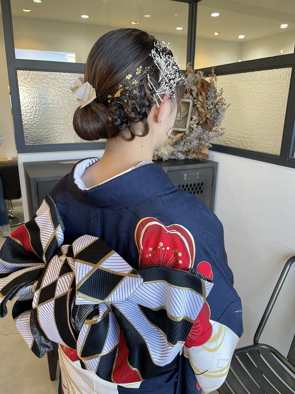 あーぽん   成人式片面のみオーダー 金の箔押しレターセット《お得セット》 / 箔押し専門店 あさだ屋