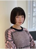 ボブグラデーションボブ切りっぱなしボブミニボブショートボブ