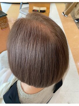 スパ ヘアーデザイン(SPA hair design) 「SPA式・脱白髪染め」グレージュ