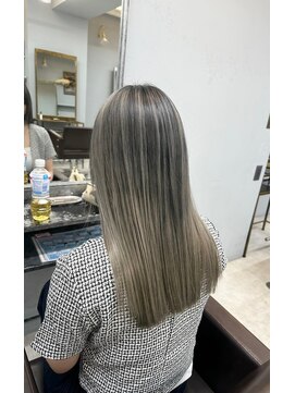 オズ 郡山桑野店(OZ) イメチェンハッシュカットフルバング似合わせレッドブラウン