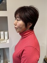 アンユヘアー 与野駅前店(unu.hair) ショート/大人世代スタイル/白髪染め