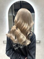 ディーン 豊橋(DEAN)&nbsp;ミルクティーベージュ　ハイトーン　ブリーチ　ギャル