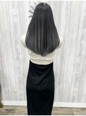 バレイヤージュ　シルバーグレージュ