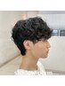 【樋笠指名限定】men'sカット＋シャドウパーマ→￥13970（施術時間２時間～）