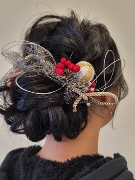 タカ美容室 アップスタイル