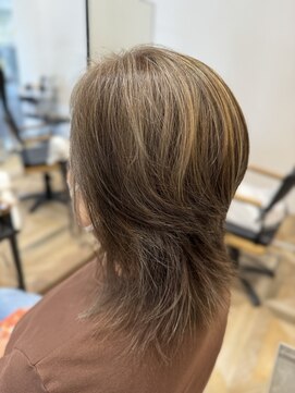 グランデュール サンストリート浜北店(GRANDEUR) 白髪ぼかしハイライト