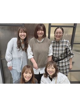 【長町モール1F/長町南駅直結】たくさんのお客様を"キレイ"にしてきた経験豊富な女性スタイリスト多数在籍