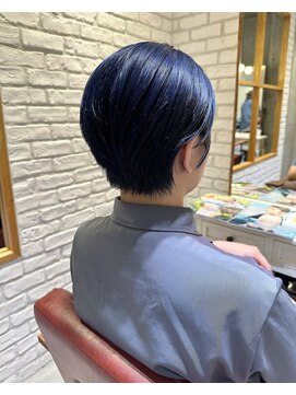 ビアノバ(via nova) ブルーブラックのショートスタイル