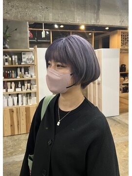 フリーラ 京都河原町三条店(freera) 【kiho】purple lavender 1 bleach