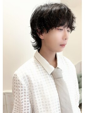 ネオリーブカップ 町田店(Neolive capu) ウルフパーマ メルティカラー 似合わせカット