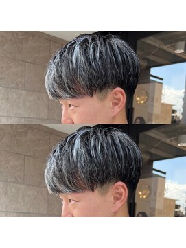 髪屋 紬 メンズ/メンズパーマ/メンズカット/ハイライト