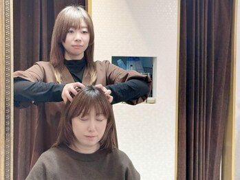 ダーハラ(Dar hara51)の写真/髪と頭皮ケアをしてくれるヘッドスパで、しっかりとツボをとらえる高い技術と心地よいひとときを。