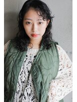 エイミー(amy.)&nbsp;カーリーパーマ×ミディアムレイヤー