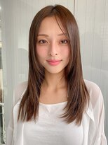 エトラ 渋谷店(etora) 小顔 前髪 レイヤーカット ホワイトグレージュ"