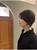 アッシュベージュショート