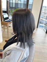 ミラシィ 成田(Mirashy)&nbsp;ハイライトカラーミルクティーベージュレイヤーカット